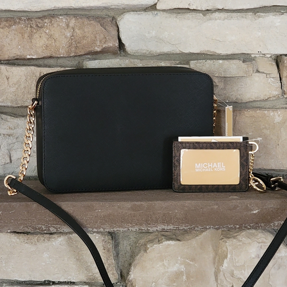 ⚠️LAST 1⚠️ Michael Kors Jet Set EW LG Crossbody SET - Picture 2 of 9